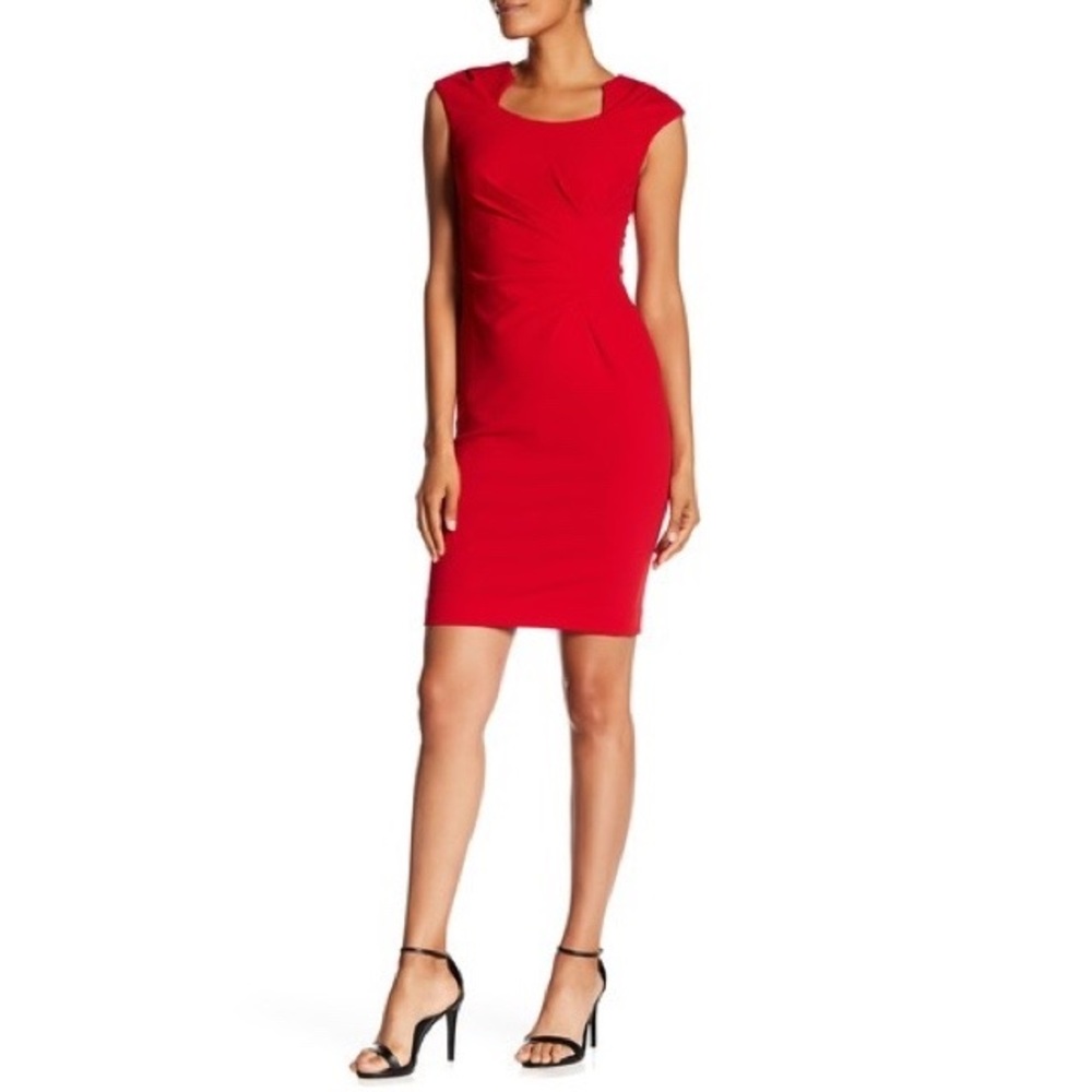 NWT❣️Calvin Klein Women's Horseshoe Neck Dress♥️